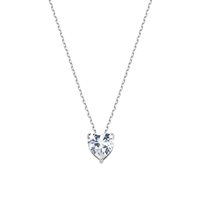Collana Amen Donna SOLITARIO in Argento Zircone CLSHBBZ8 - CLSHBBZ8
